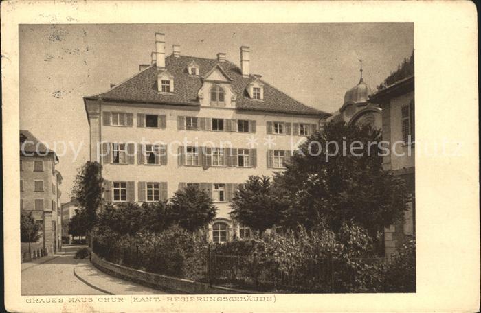 Chur GR Graues Haus Kantonales Regierungsgebaeude