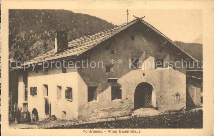 Pontresina Altes Bauernhaus