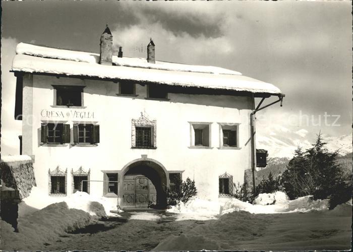 St Moritz GR chesa Veglia anno 1658