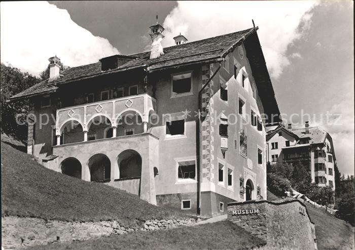 St Moritz GR Engadiner Museum
