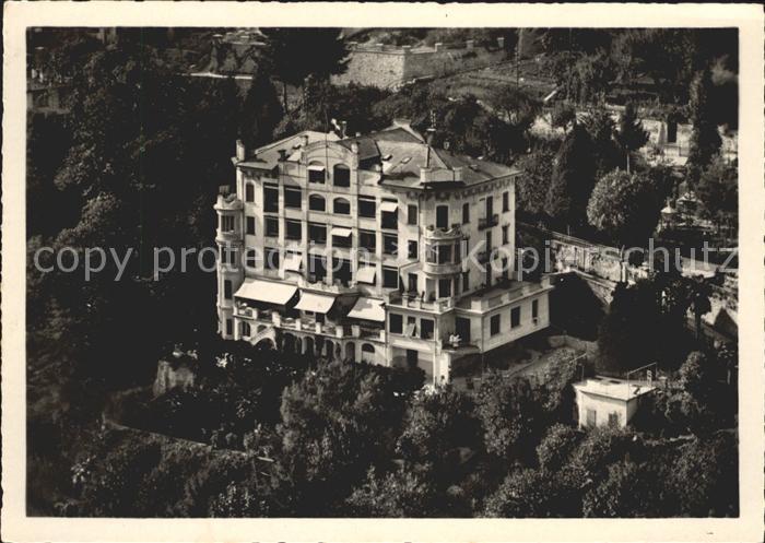 Orselina TI Erholungsheim Montesano Fliegeraufnahme