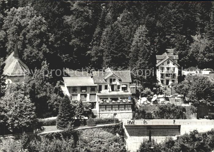 Seelisberg UR Waldhaus Ruetli Fliegeraufnahme