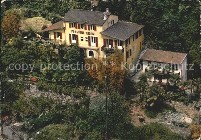 Porto Ronco Pensione Eden Fliegeraufnahme