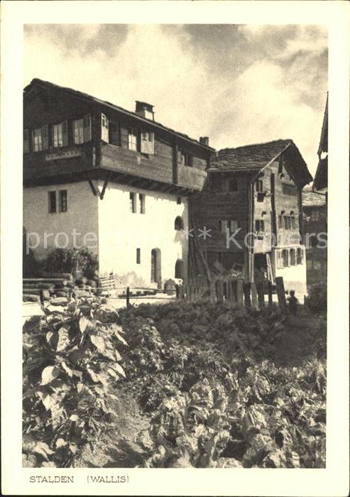Stalden VS Dorfpartie Heimatbilder