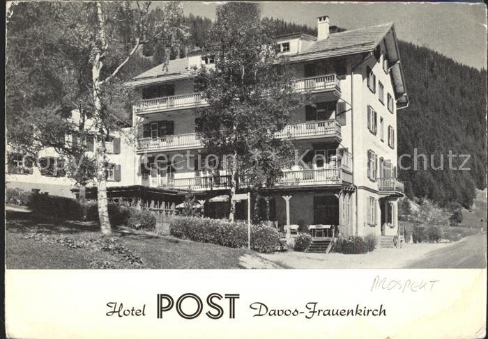 Frauenkirch GR Hotel Post