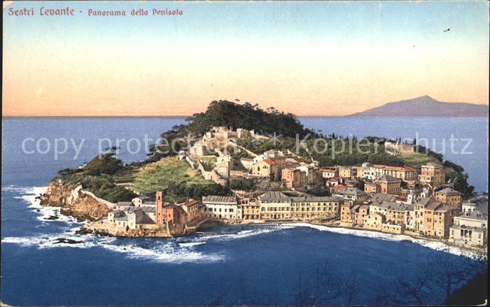 Sestri Levante Panorama della Penisola