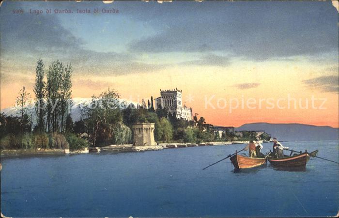 Lago di Garda Isola di Garda Boot
