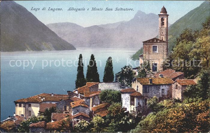 Albogasio Chiesa Monte San Salvatore Lago di Luga