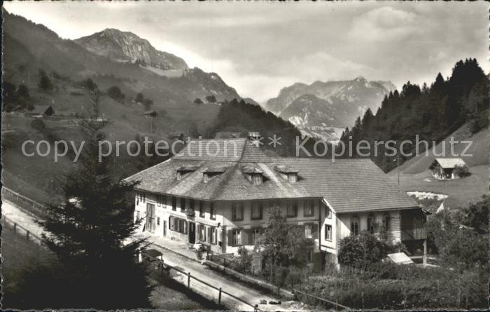 Oberwil Simmental Gasthof Loewen Enge