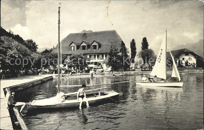 Interlaken BE Hotel Restaurant Strandbad Neuhaus