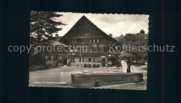 Langnau Emmental Altes Gemeindehaus