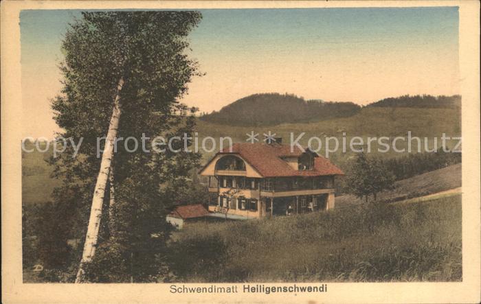 Heiligenschwendi Schwendimatt