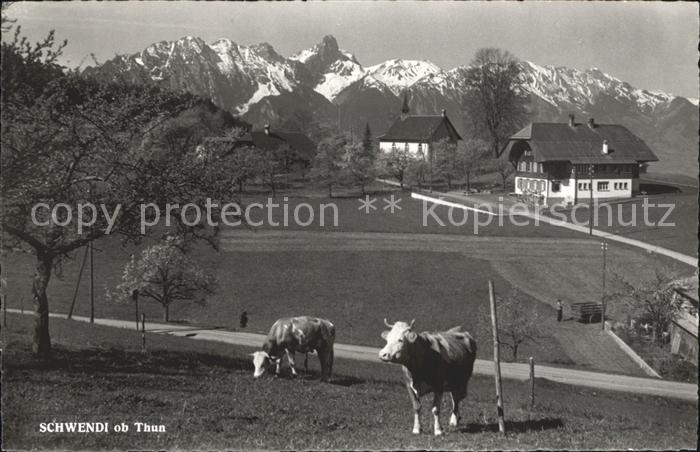 Schwendt Kapelle mit Stockhornkette