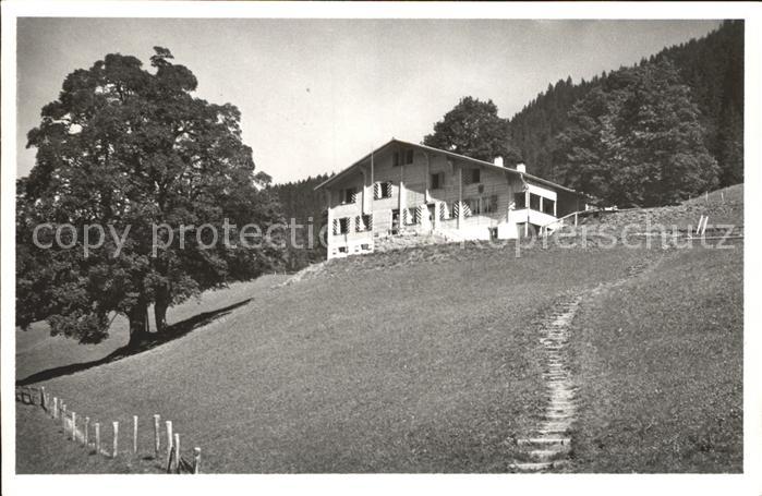 Rosenlaui BE Naturfreundehaus Reutsperre