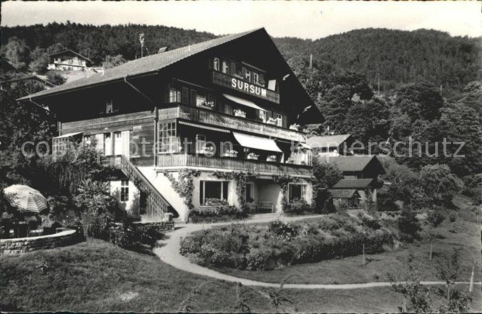 Oberhofen Thunersee SURSUM Ferienheim