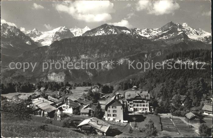 Hasliberg Hohfluh mit Wetterhoerner