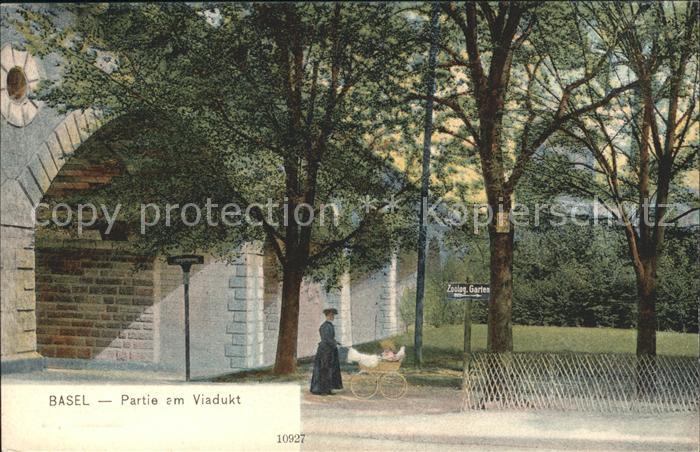 Basel BS Partie am Viadukt