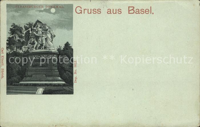 Basel BS Strassburg-Denkmal