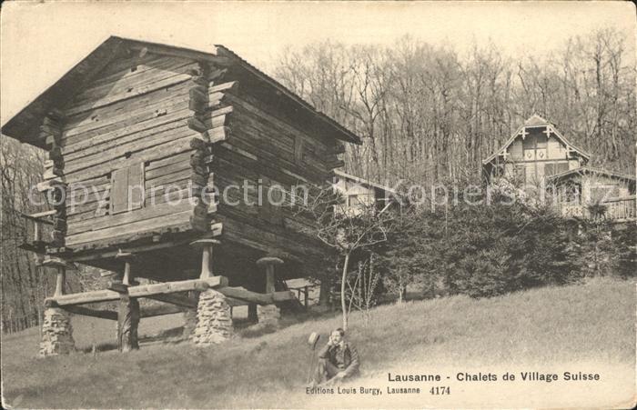Lausanne VD Chalets de Village Suisse