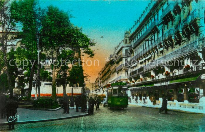 Toulouse Haute-Garonne Rue d_Alsace Lorraine Tram