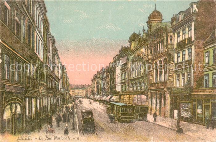 Lille Nord La Rue Nationale