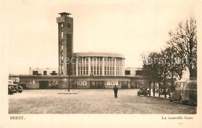Brest 29 Tour de l_Horloge Nouvelle gare Glocken