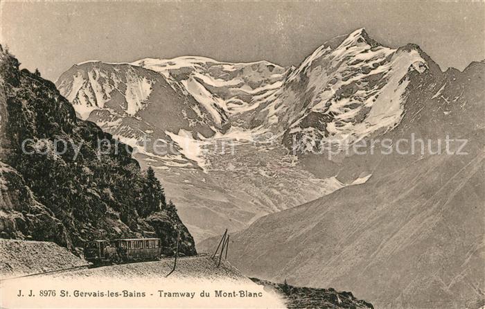 Saint-Gervais-les-Bains Tramway du Mont Blanc Alpes