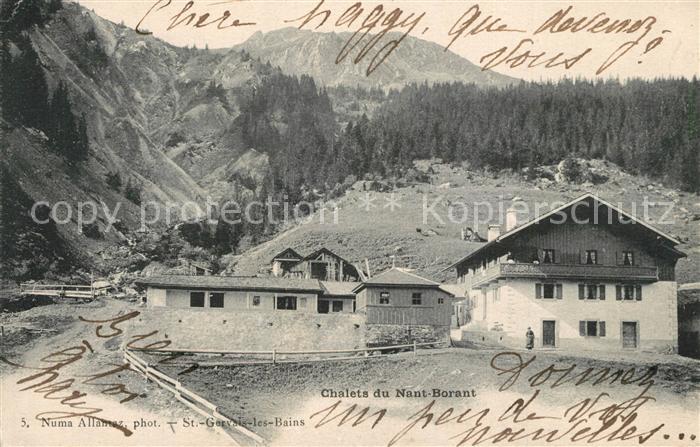 Saint-Gervais-les-Bains Chalets du Nant Borant