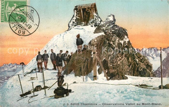 Chamonix Observatoire Vallot au Mont Blanc Bergs
