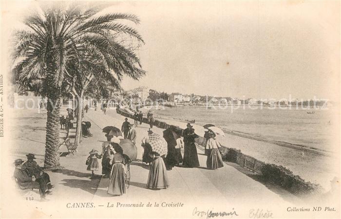 Cannes Alpes-Maritimes La Promenade de la Croisette Cote d Azur