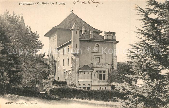 Tourronde Lugrin Chateau de Blonay Schloss