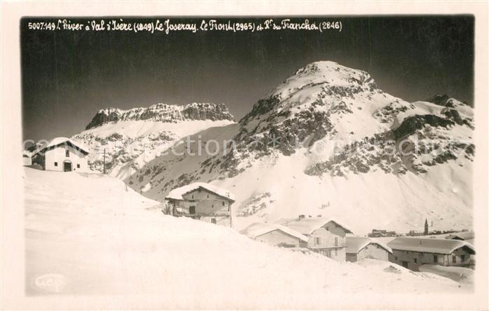 Val d Isere en hiver Alpes Francaises
