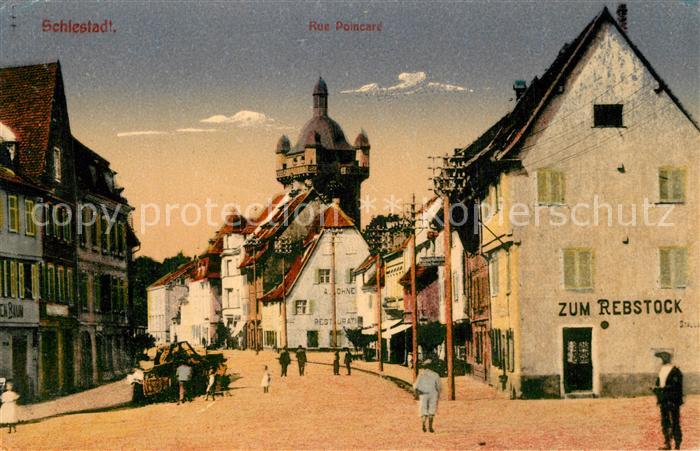 Schlestadt Rue Poincaré