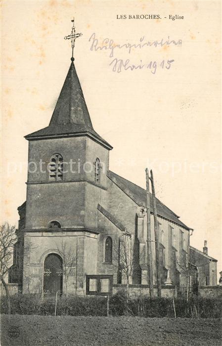 Les Baroches Eglise Kirche