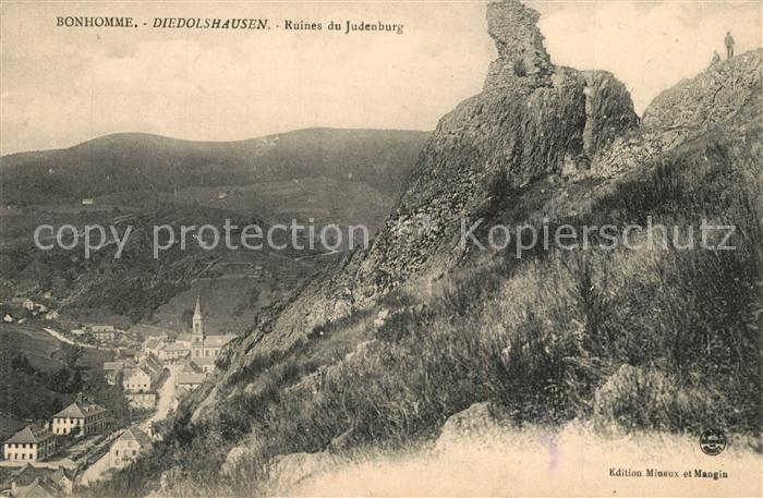 Diedolshausen Ruines du Judenburg