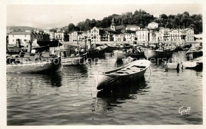 Saint-Jean-de-Luz Le port de Ciboure Bateaux