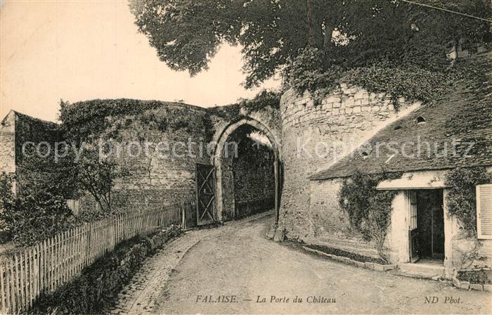Falaise Calvados La Porte du Chateau