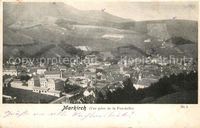 Markirch Vue prise de la Fonchelle les Vosges Fe