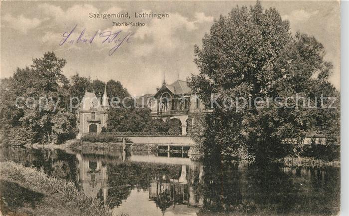 Saargemuend Fabrik Kasino