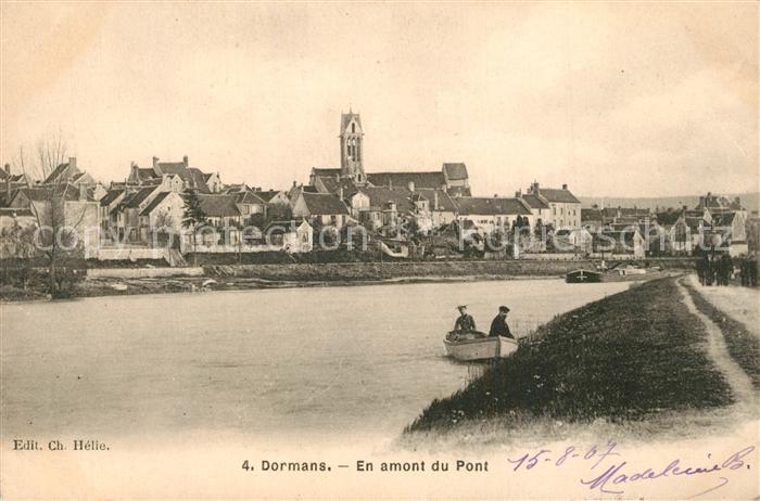 Dormans En amont du Pont