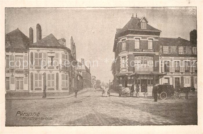 Peronne 80 Somme Centre de la ville Cafe Moderne