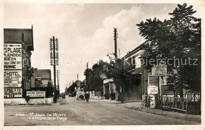 Saint Jean de Monts La Route de la Plage