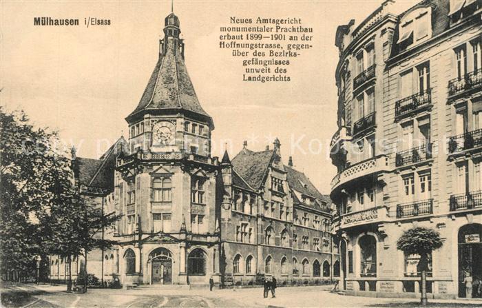 Muelhausen Elsass Neues Amtsgericht