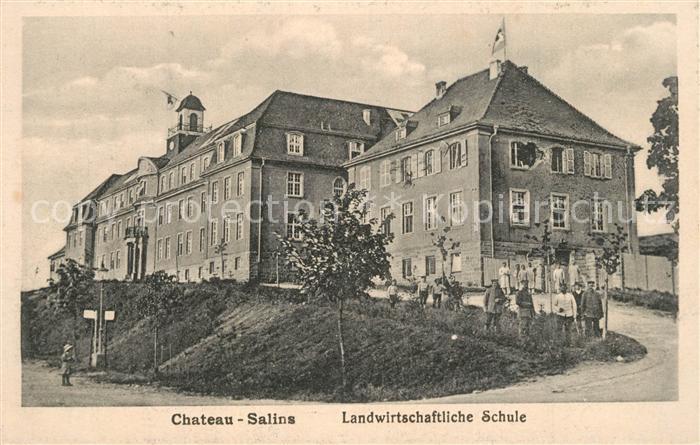 Chateau-Salins Landwirtschaftliche Schule Eglise