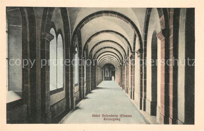 Oelenberg Elsass Abtei Kreuzgang