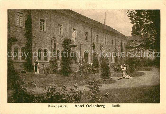 Oelenberg Elsass Abtei Mariengarten Jardin