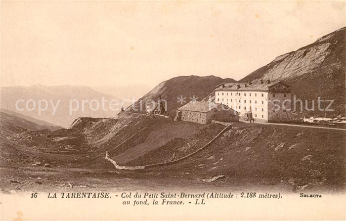 Seez Col du Petit Saint Bernard Gebirgspass Alpen