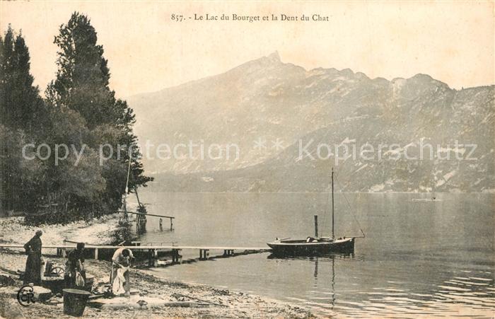 Aix-les-Bains Lac du Bourget et la Dent du Chat Alpes