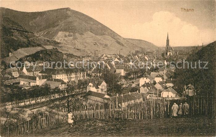 Thann Haut Rhin Elsass Panorama