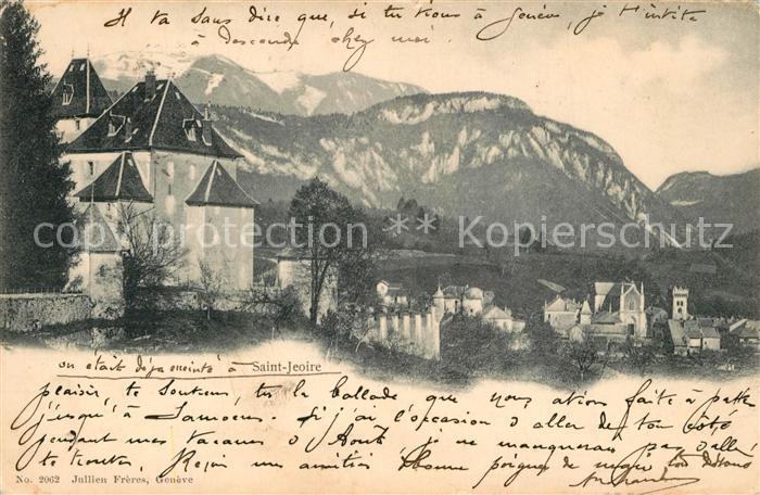 Saint-Jeoire Chateau Alpes